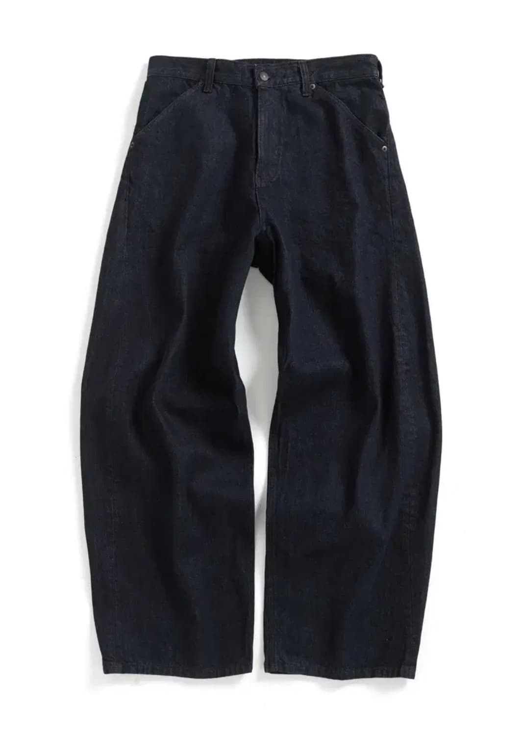 [5] 해칭룸 와이드 커브진 인디고 상품이미지1