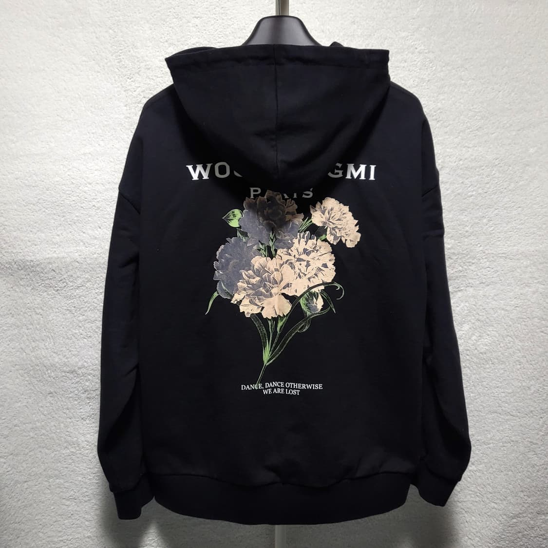 [발색/새상품급] 48 / 21SS 우영미 플라워 백로고 후드티  상품이미지1