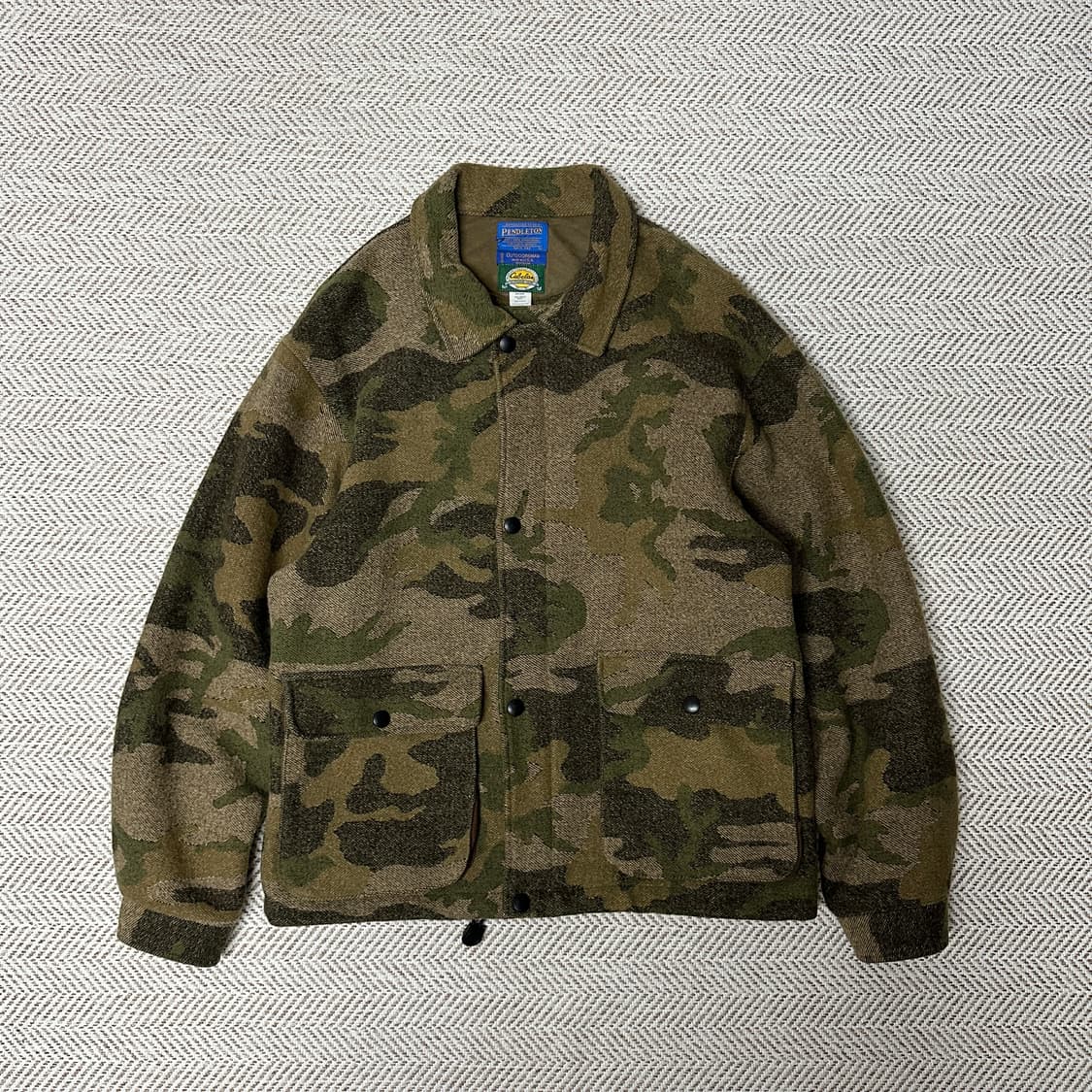 PENDLETON usa made camo wool jacket 상품이미지1