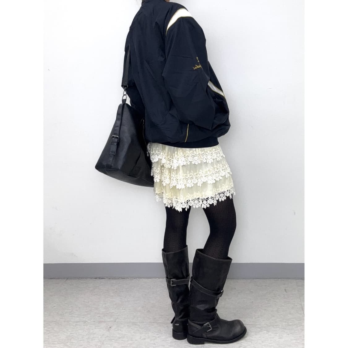 빈티지 아이보리 캉캉 스커트 상품이미지2