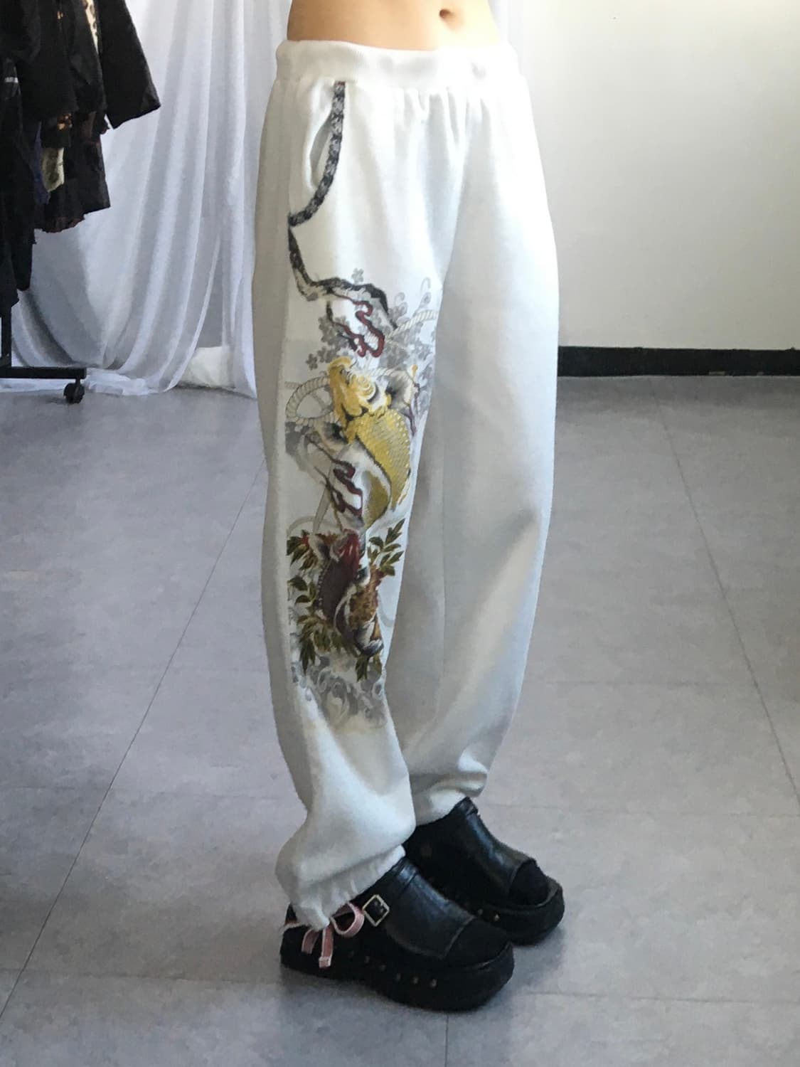 Oriental printing sweat pants 상품이미지8