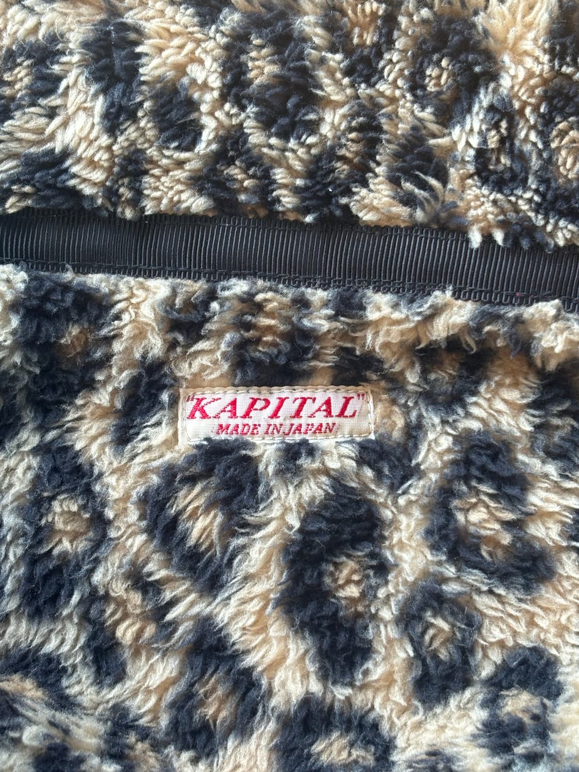 캐피탈 래오파드 플리스(스캇 착용) 초희귀 사이즈 상품이미지4