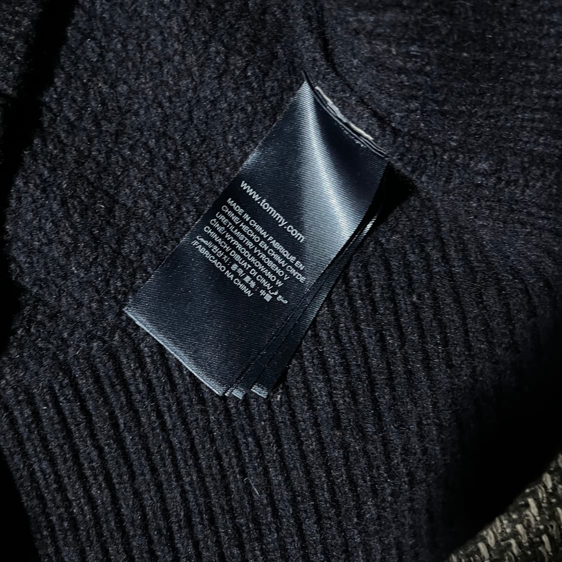 [S] TOMMY HILFIGER 타미힐피거 숄카라 니트 가디건 상품이미지5