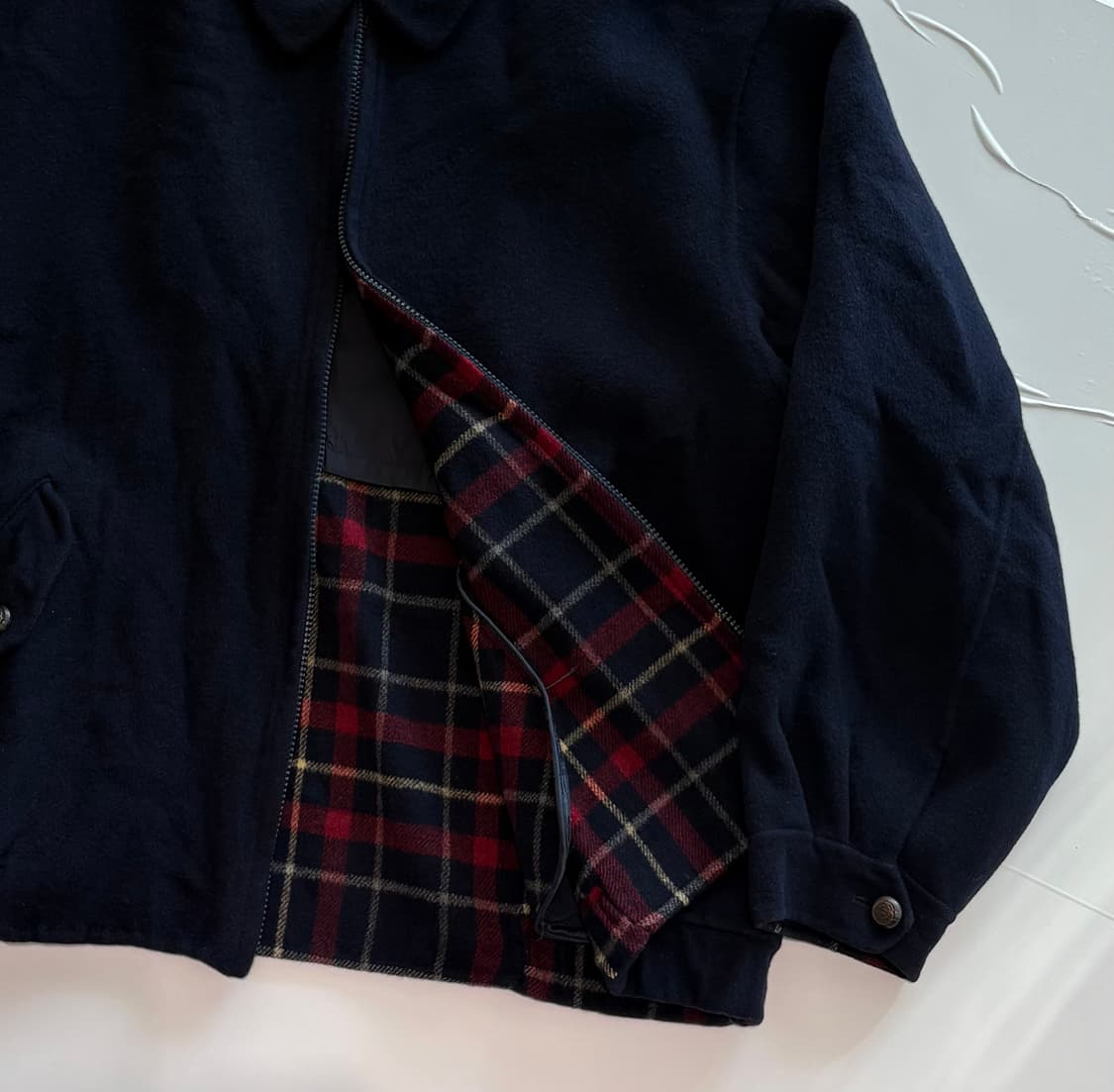 빈폴 해링턴 네이비 울 자켓 상품이미지4