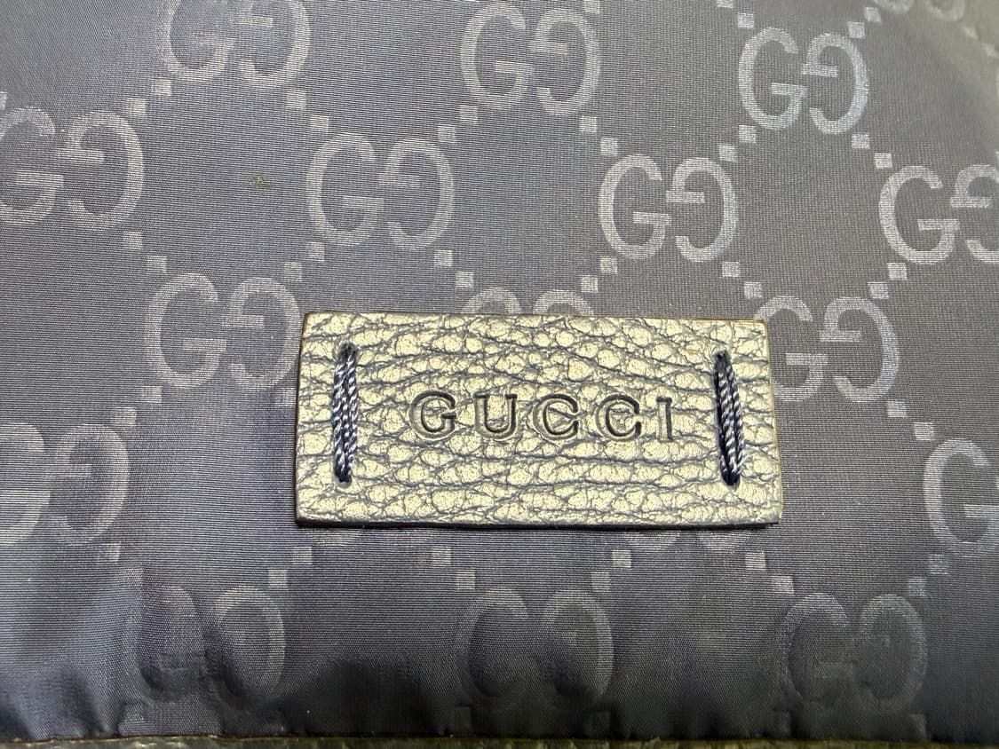 구찌 나일론 마이크로시마 백팩 네이비 상품이미지2