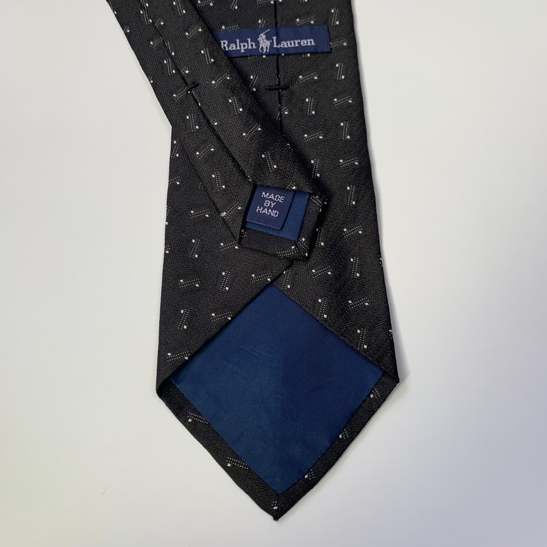 폴로 랄프로멘 명품 클래식넥타이 A+등급 9cm 블랙컬러 상품이미지6
