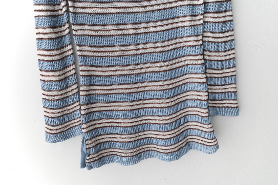 philosophy) stripe deep v-neck knit 상품이미지3
