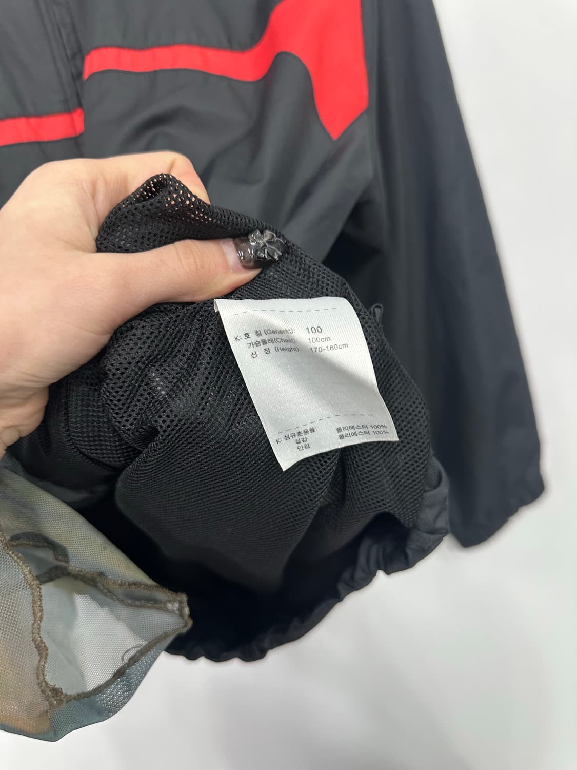 나이키 블랙 바람막이 상품이미지4