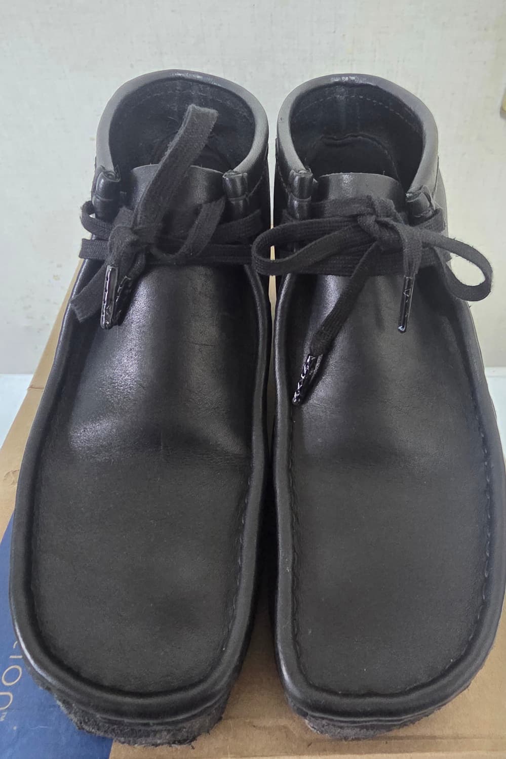 클락스 왈라비 레더 블랙 260 사이즈 상품이미지2