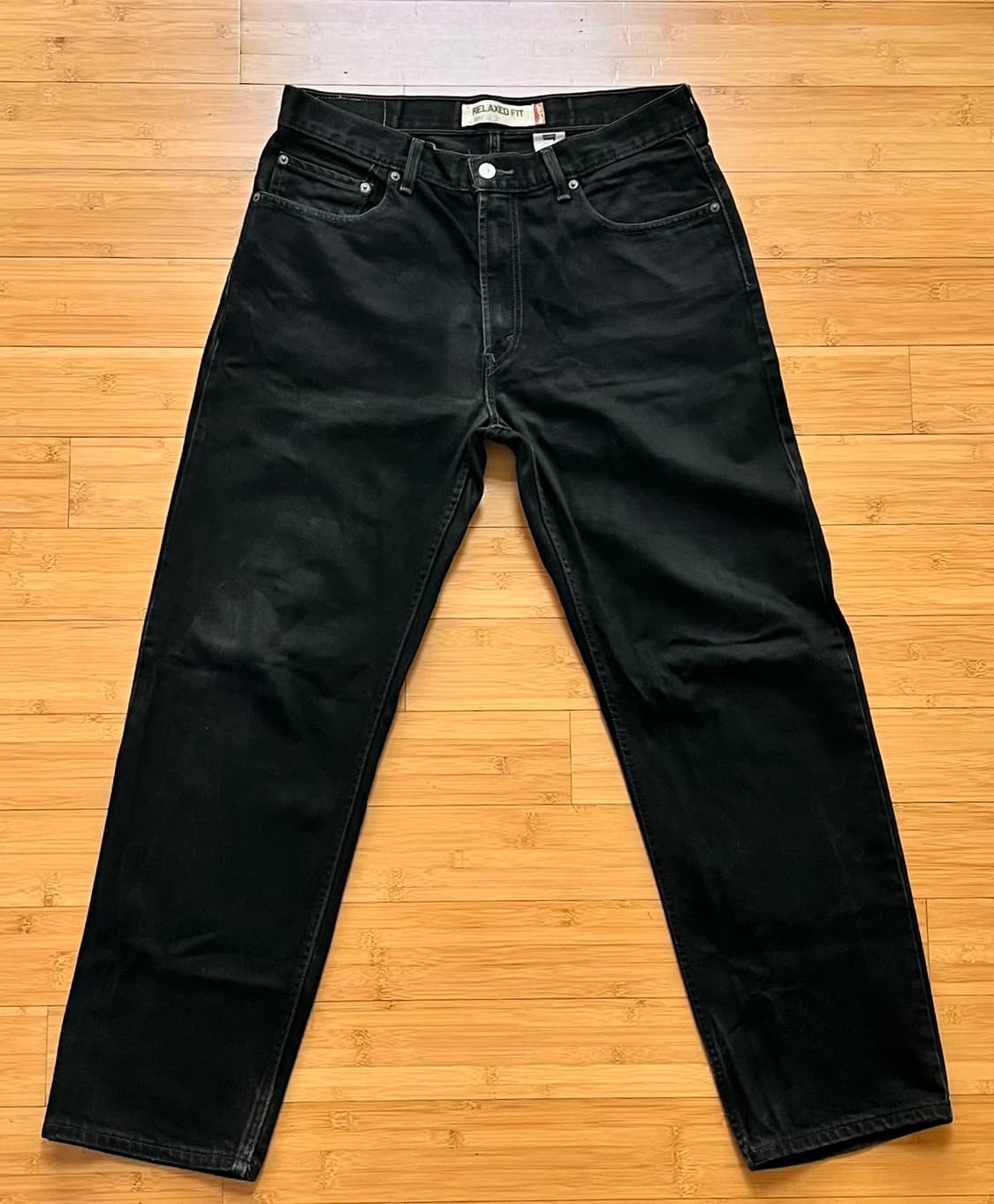 리바이스 550 블랙진 데님팬츠 W34 L30 상품이미지2