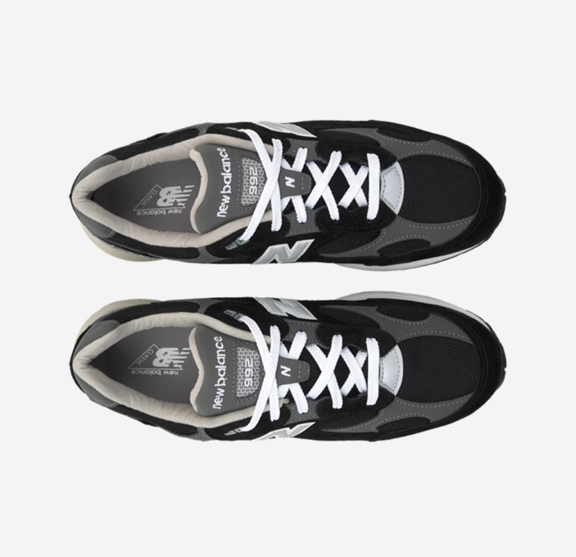 [270] 뉴발란스 992 메이드 인 USA 코어 블랙 그레이 상품이미지3