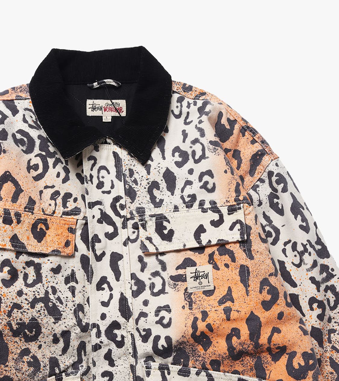 STUSSY - 23SS WASHED CANVAS WORK JACKET 상품이미지3