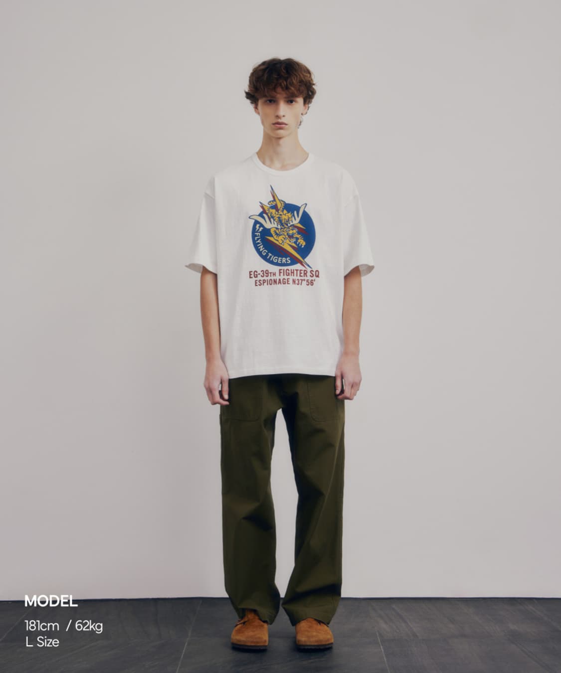 에스피오나지 플라잉 타이거 헤비웨이트 티 상품이미지8