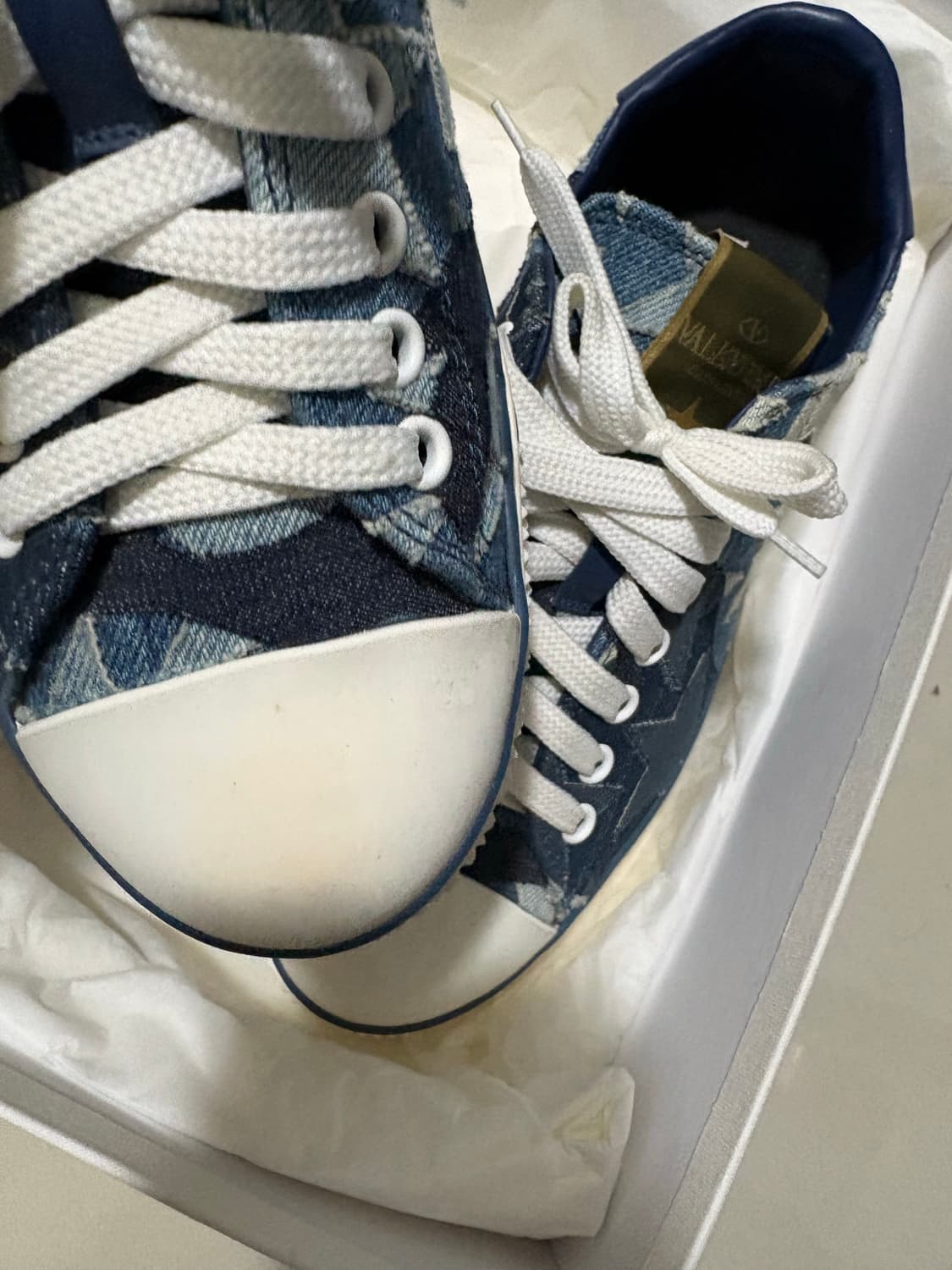 발렌티노 희귀 스타 스니커즈 230 y2k 상품이미지7