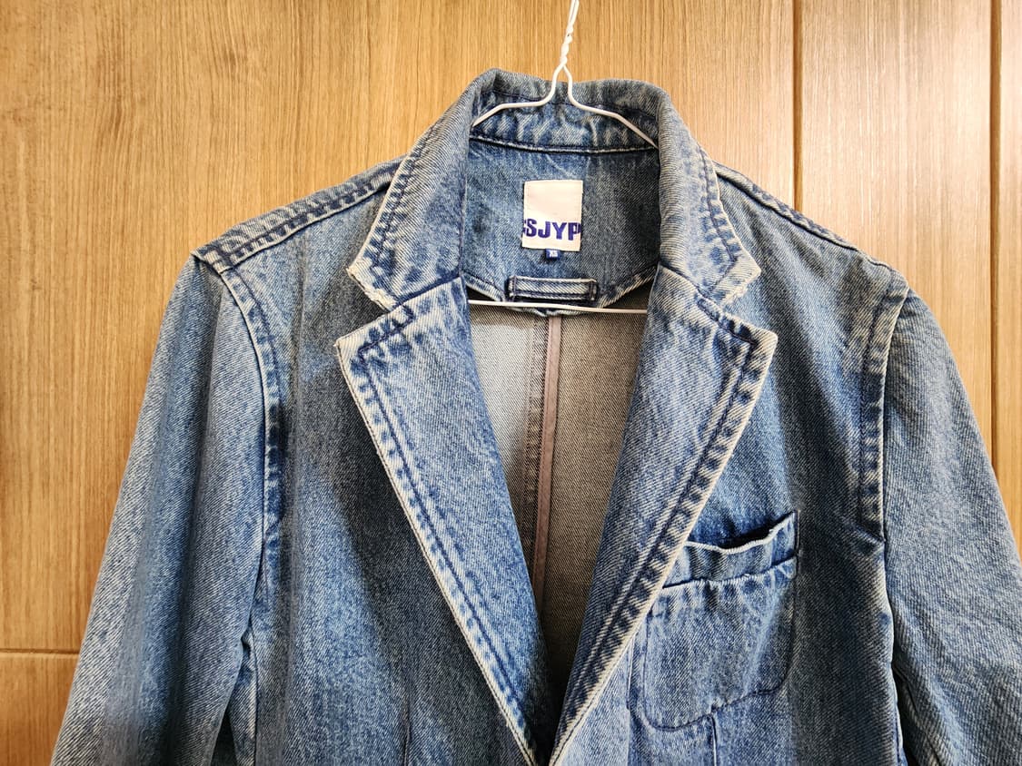 (XS)여성 SJYP 빈티지 데님자켓 상품이미지2