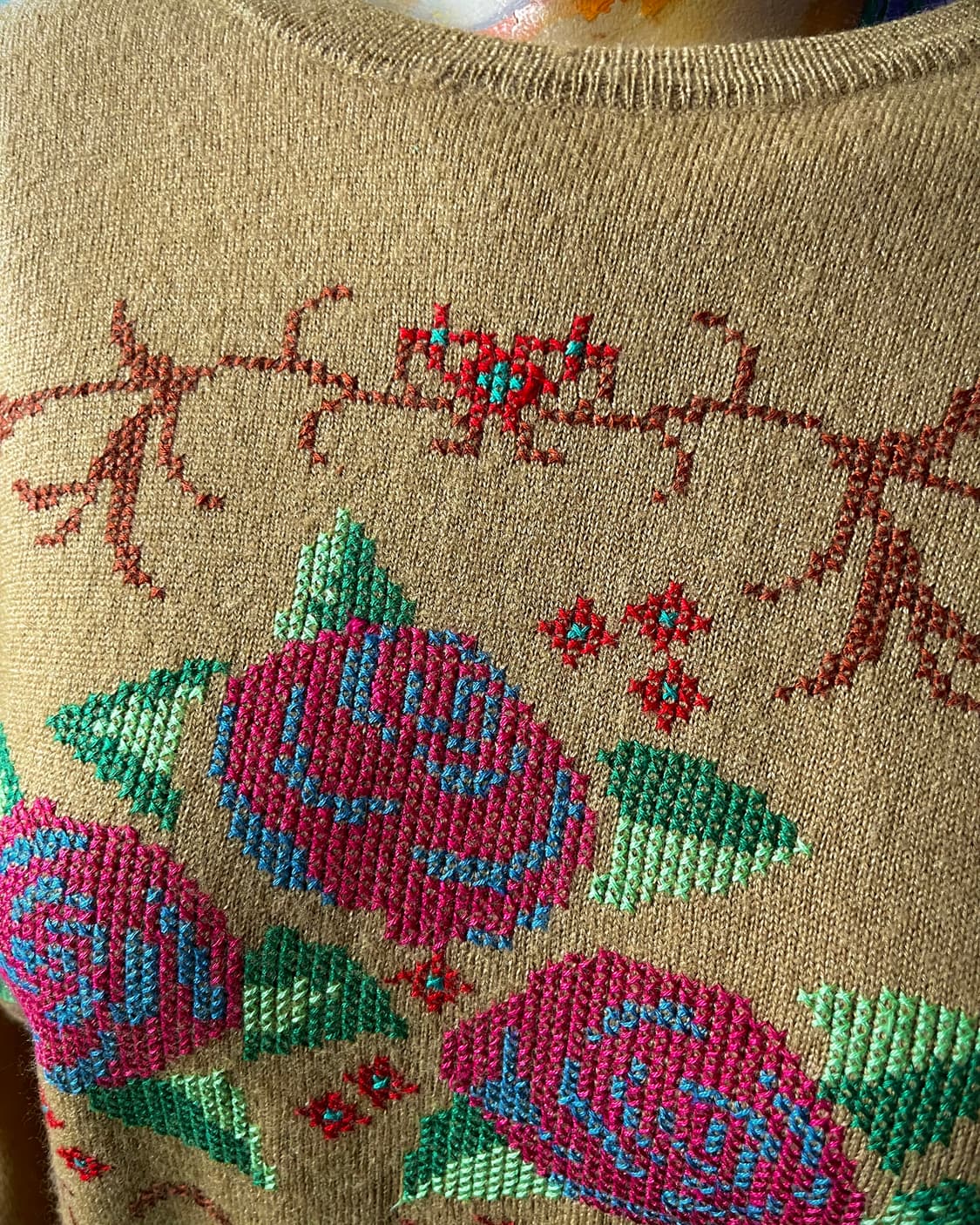 1980-90s LI•NA Chic Wool Knit Sweather 상품이미지3