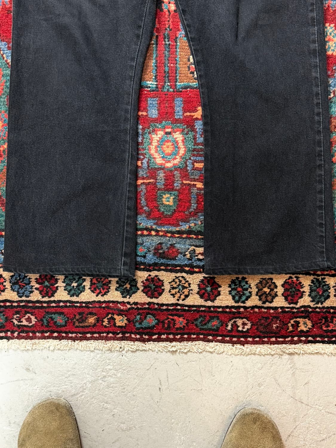 00's 빈티지 리바이스 517 블랙 플레어진 상품이미지7