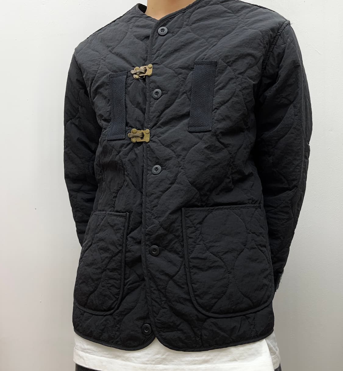 [M] 에이전트 픽 클립 나일론 퀼팅 자켓 상품이미지2