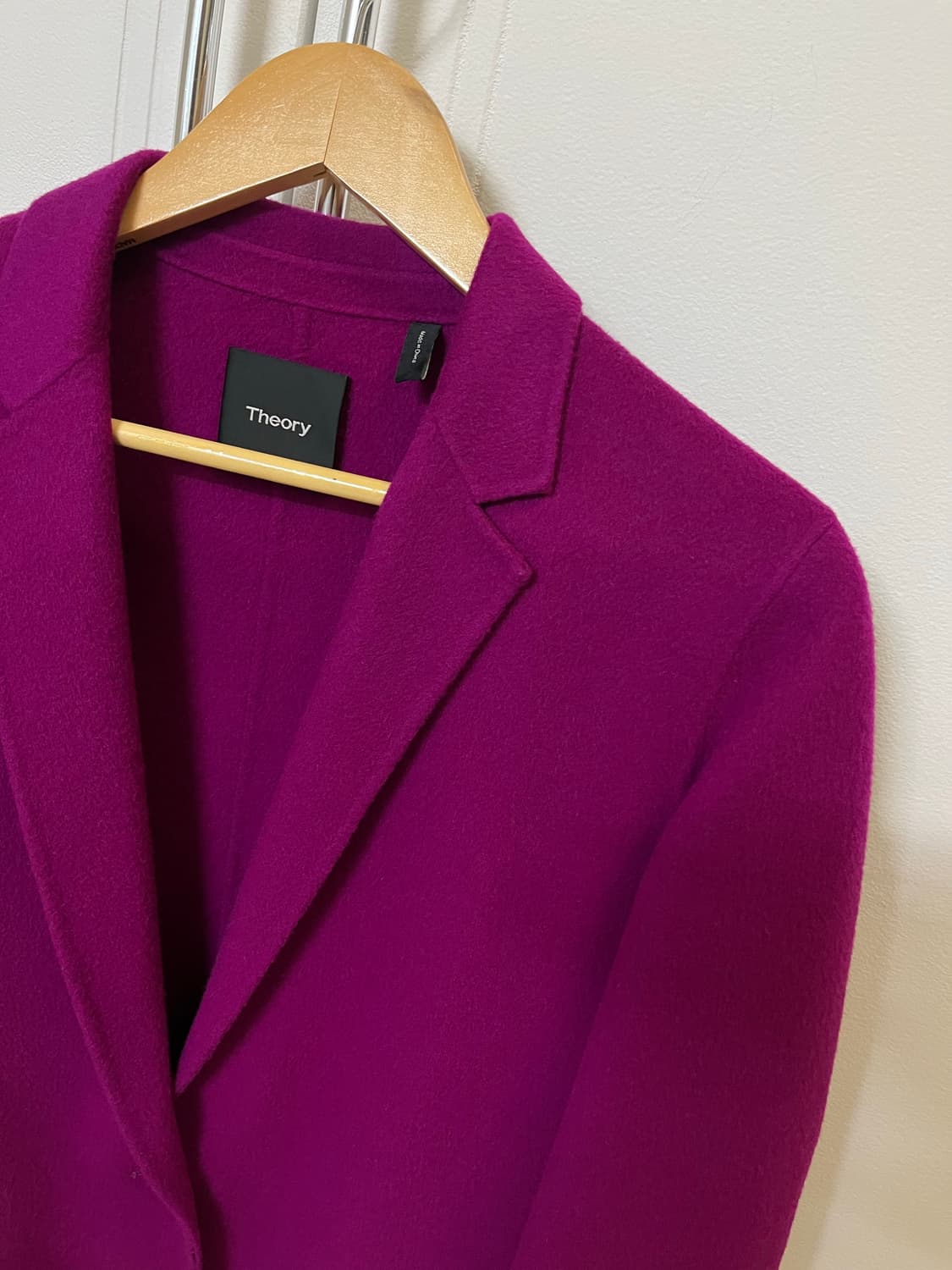 띠어리 울 캐시미어 혼방 코트 상품이미지2