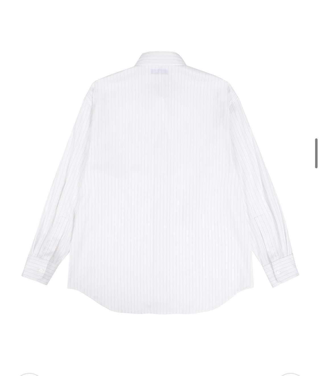 노머 스트라이프 베이직 셔츠 버건디 상품이미지6