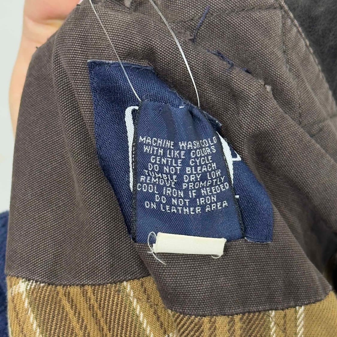 올드갭 레더 카라넥 헌팅 자켓 상품이미지7