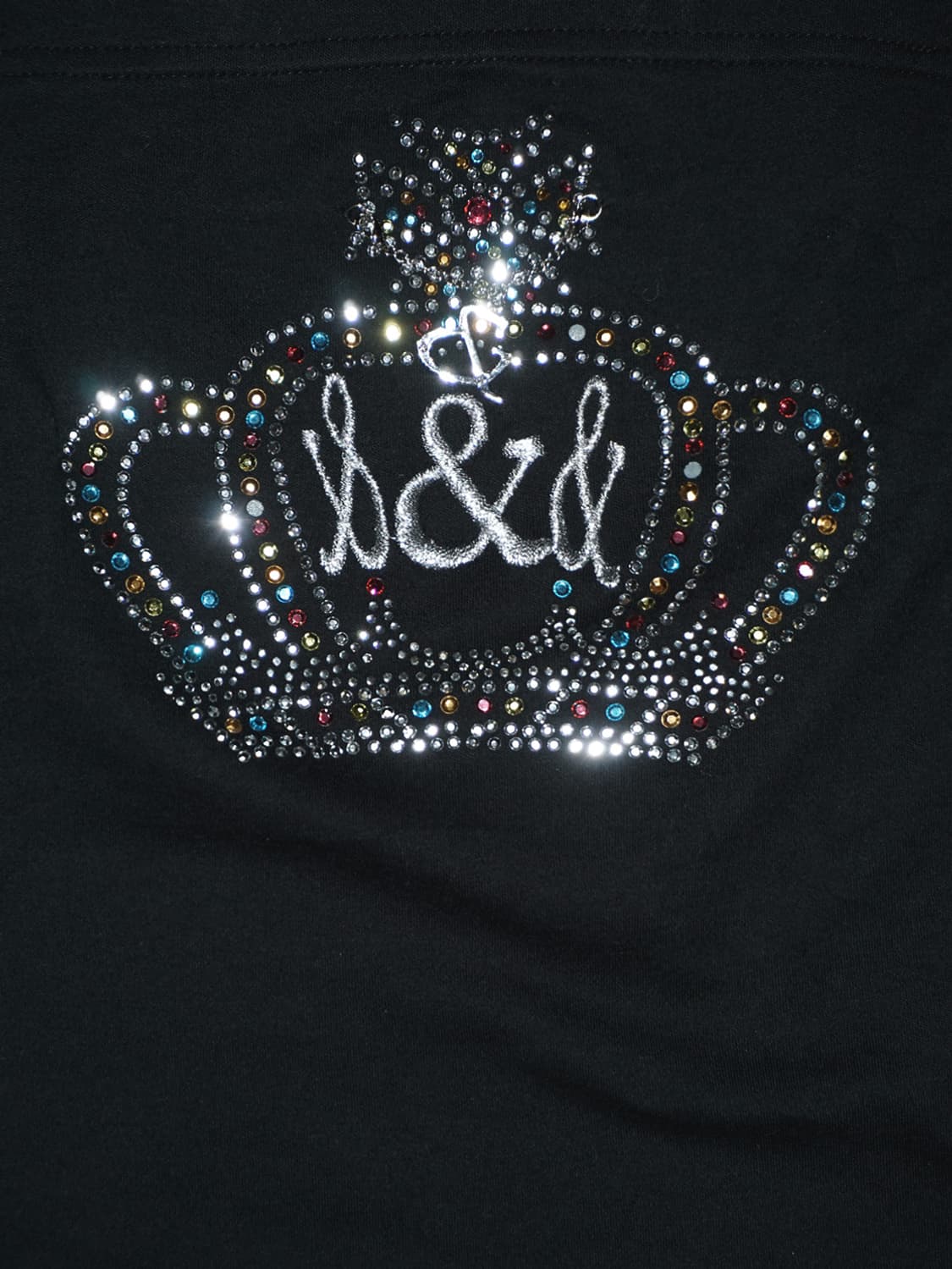 y2k crown rhinestone top  상품이미지5
