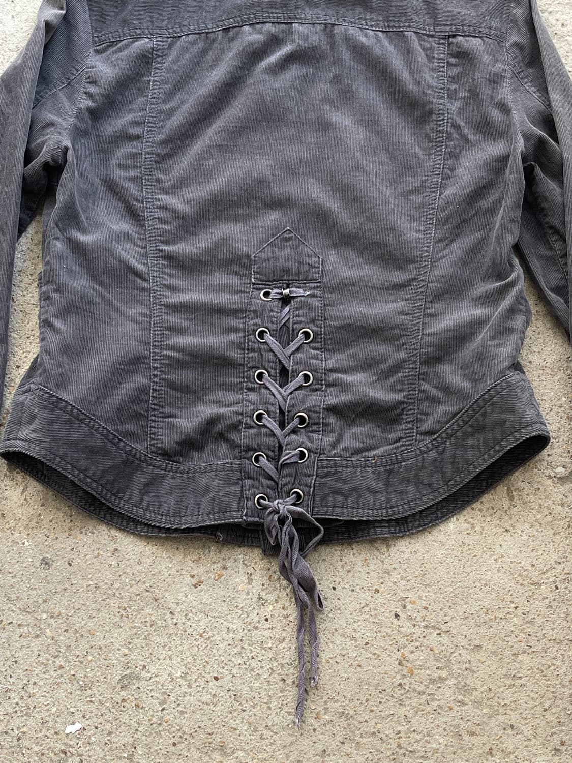 (Unknown)highneck button corduroy jacket 상품이미지5