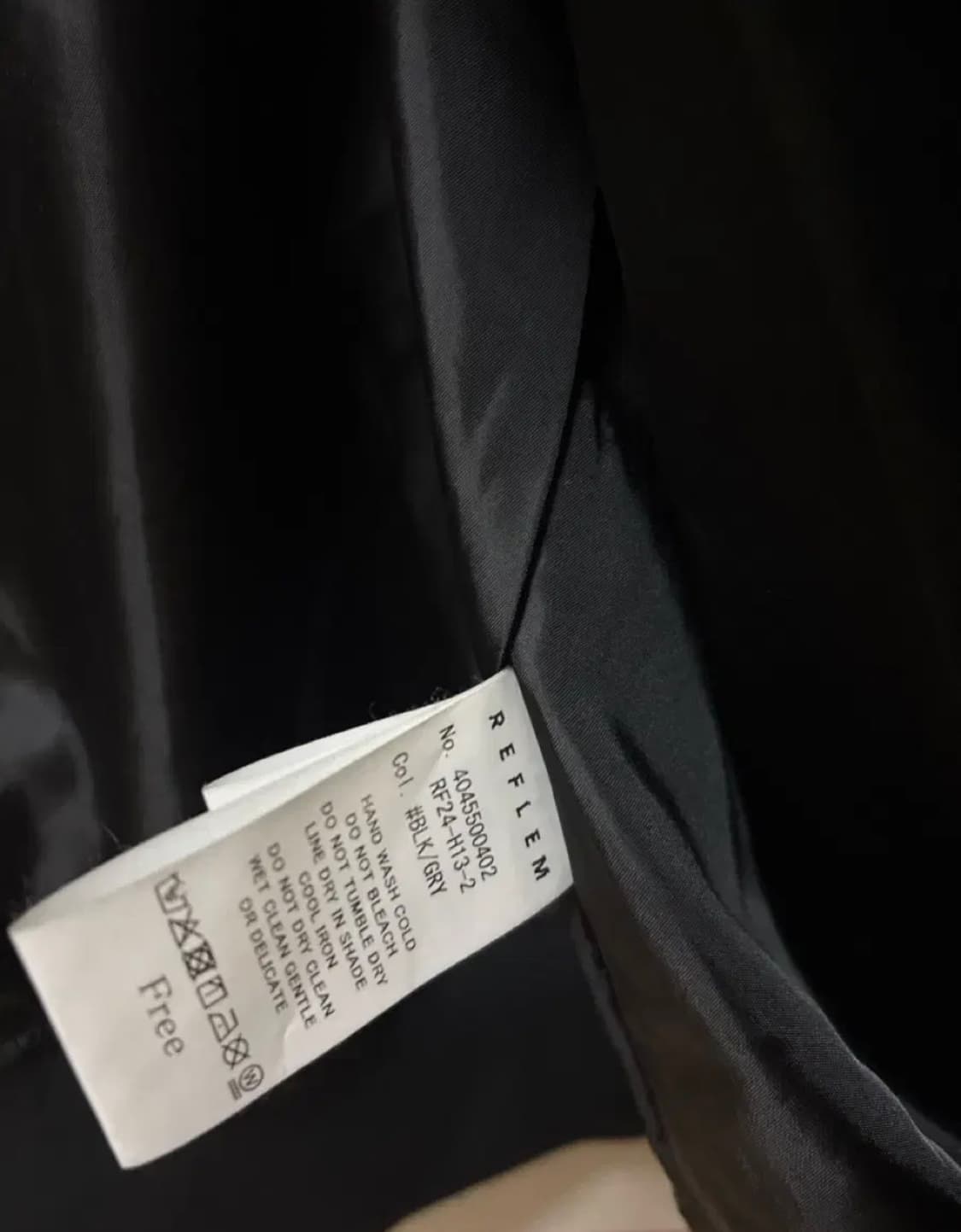 Reflem 벨벳 스카쟌 자켓 레플렘 상품이미지5