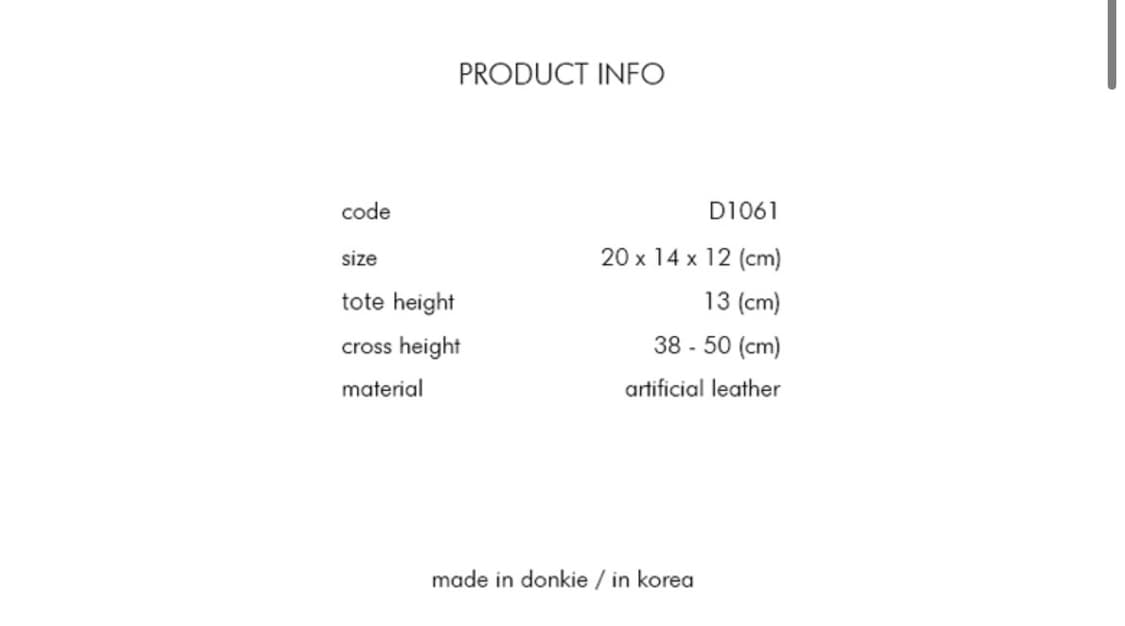 새상품) 돈키 래빗백 옐로우 상품이미지3