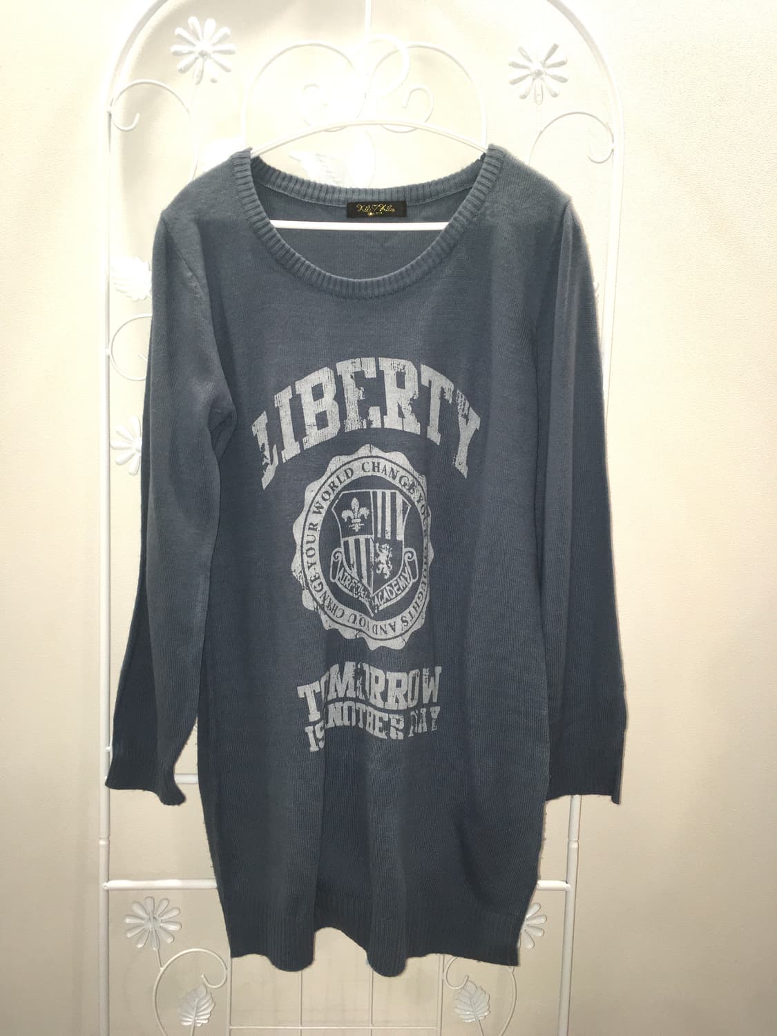 jpn vintage sora grey printing kint 상품이미지5