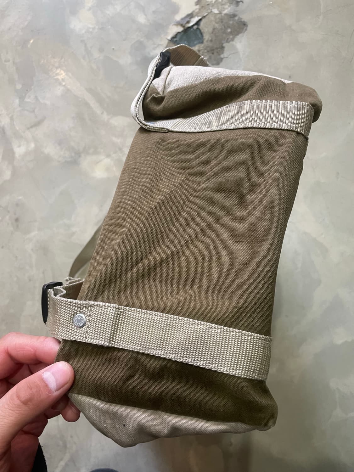 단톤 백팩 카키 브라운 상품이미지6