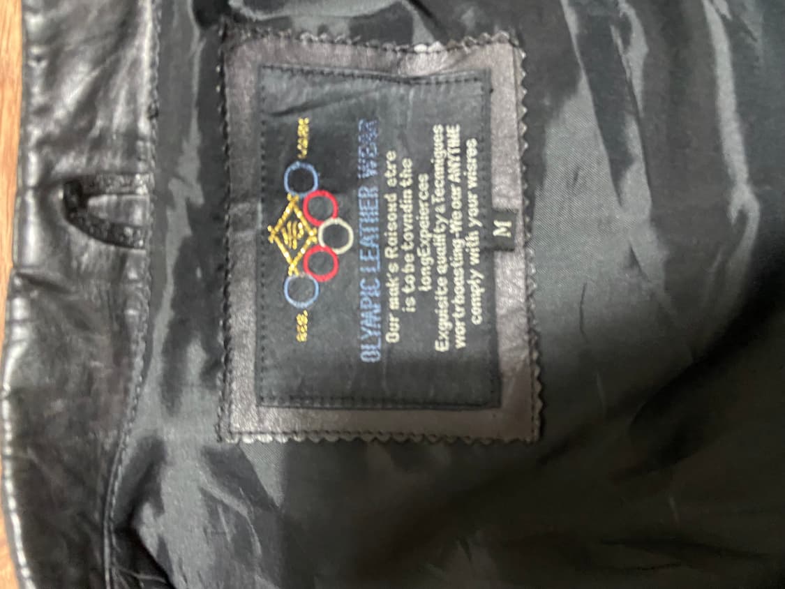 [m] 80-90s 일본 빈티지 양가죽 가죽자켓 상품이미지3