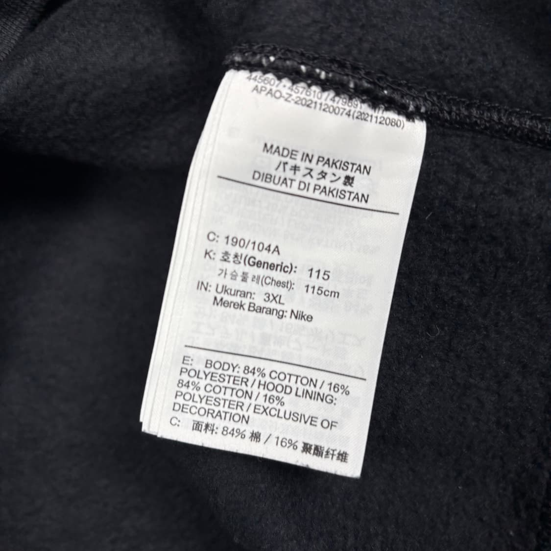 나이키 nrg 블랙컬러 후드티 상품이미지4