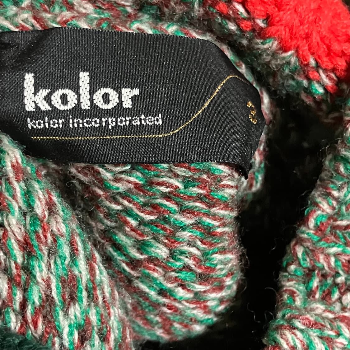 KOLOR(컬러) 목도리 니트 상품이미지3