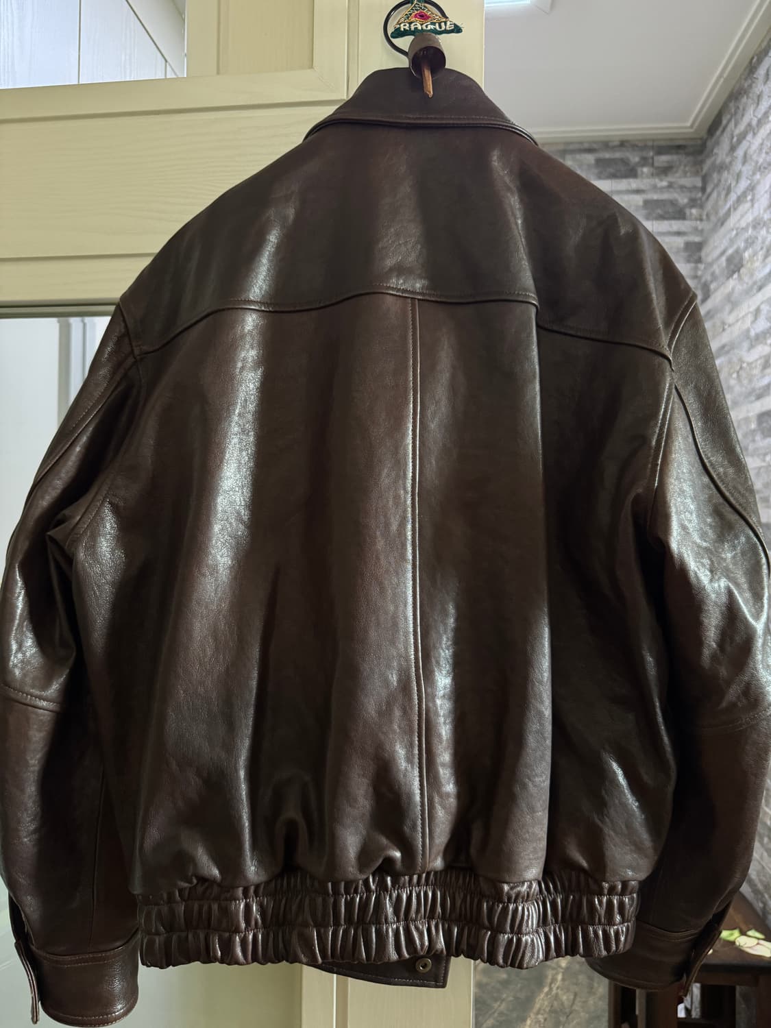 쿠어 베지터블 A-2 레더자켓 상품이미지9