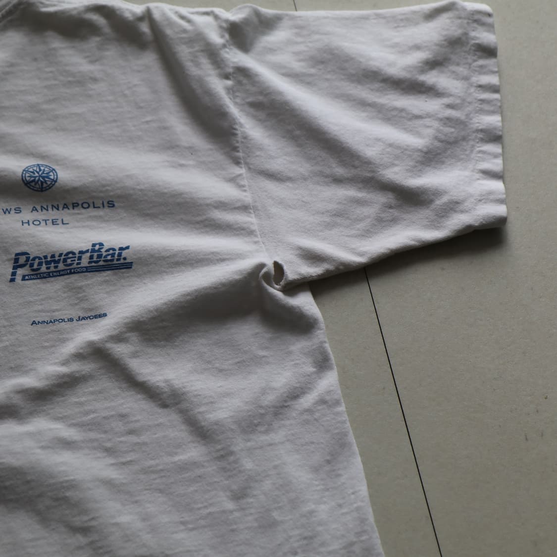 90s MADE IN USA 싱글스티치 빈티지 성조기 티셔츠 L 상품이미지8