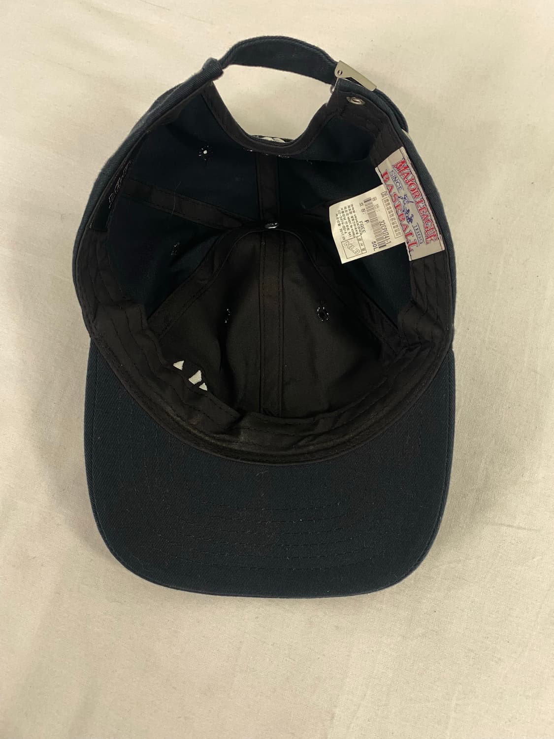 MLB 뉴욕양키스 네이비 사이드로고 우먼스 볼캡  상품이미지6