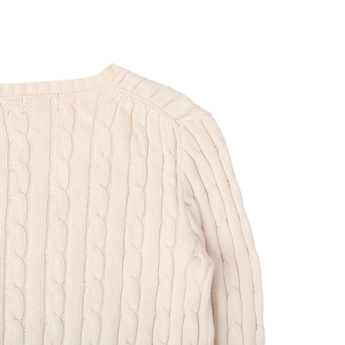 폴로 랄프로렌 아이보리 케이블 니트 상품이미지6