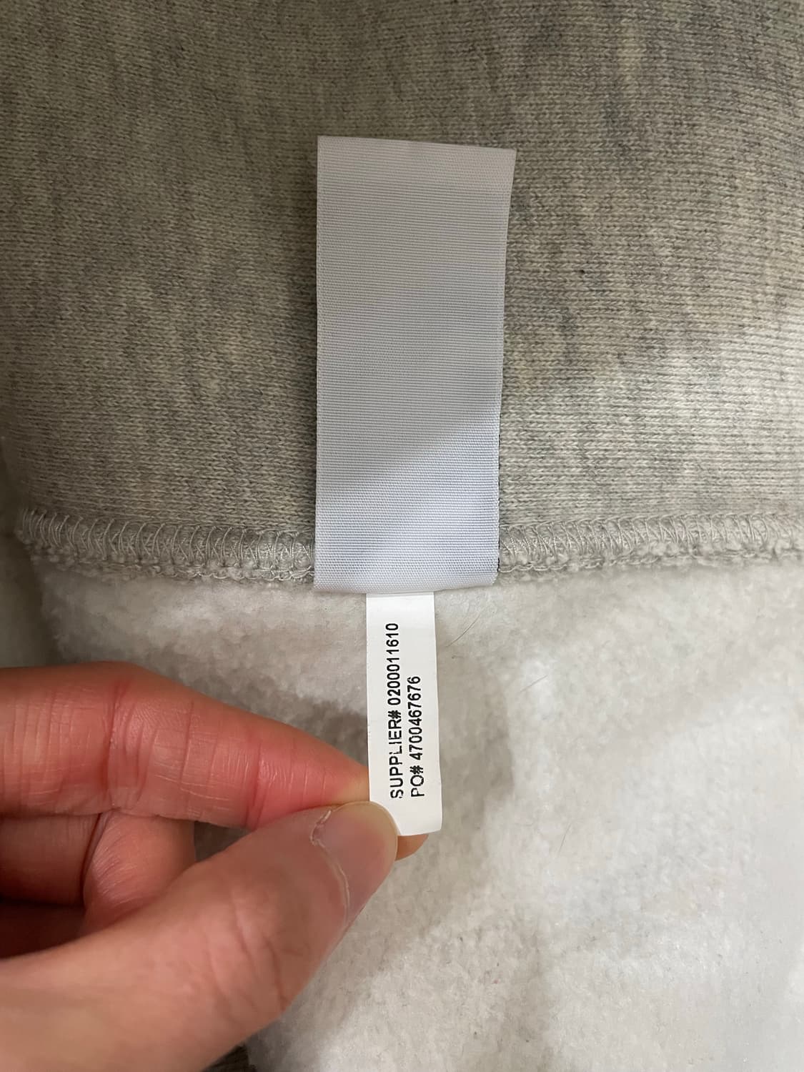 폴로 랄프로렌 써멀 후드집업 그레이 상품이미지7