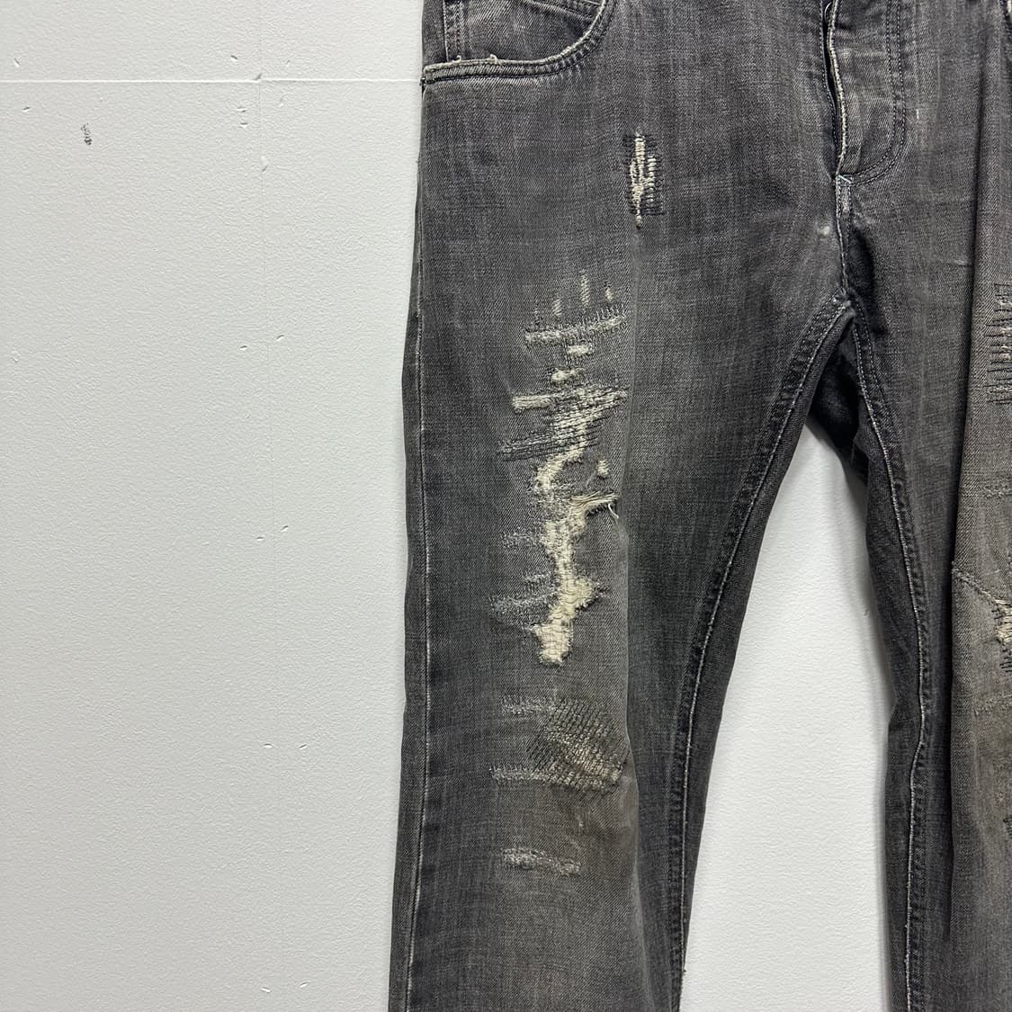00s 디스트로이드 데님 팬츠 상품이미지2