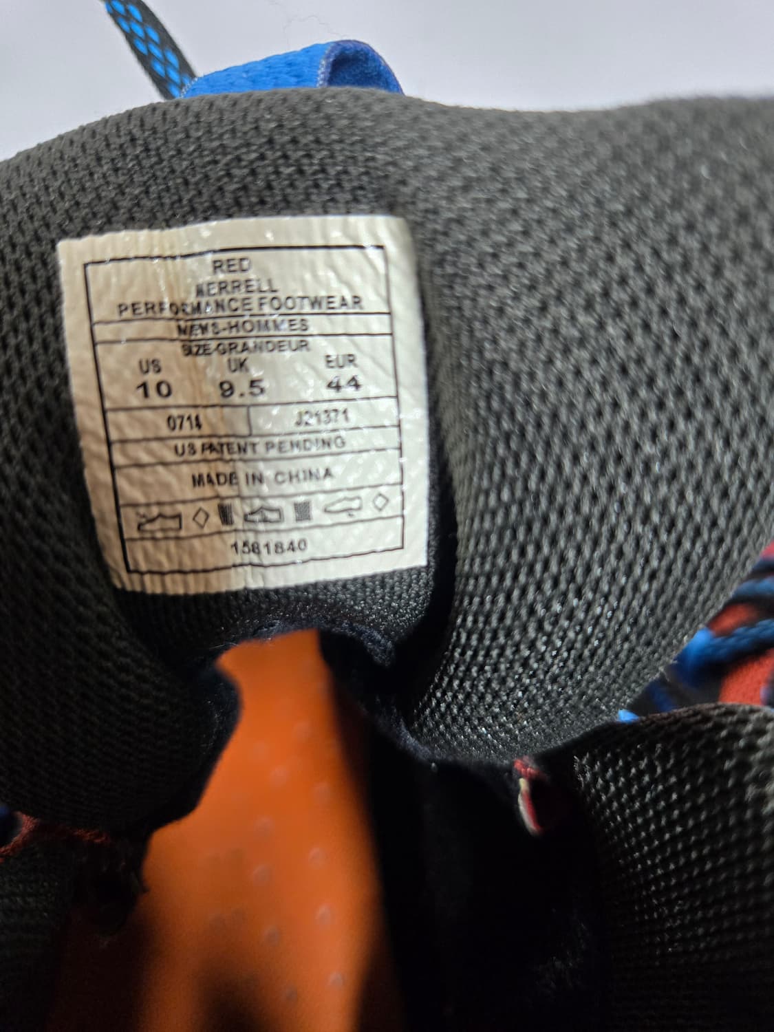 머렐 등산화 US10 (275~280mm) 상품이미지5