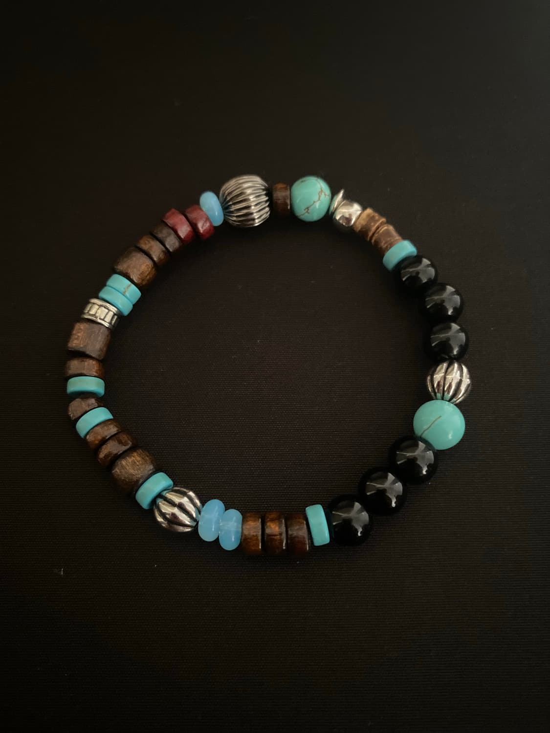 빈티지 네추럴 우드 팔찌 상품이미지1