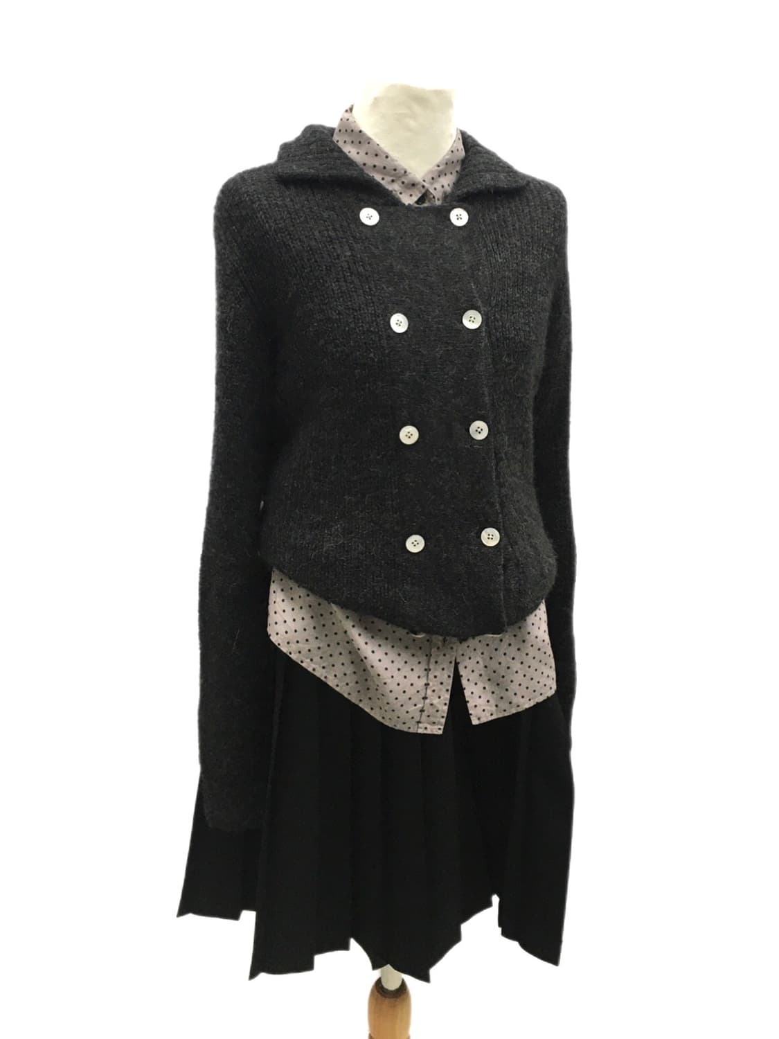 Jeune baby alpaca cardigan 상품이미지2