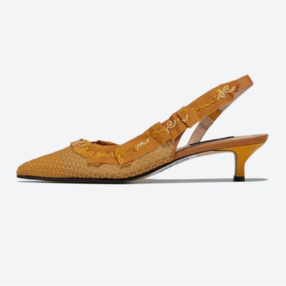 정품 마인 여름 샌들 슬링백 구두 230 / 굽 5cm 사랑봉봉 상품이미지6