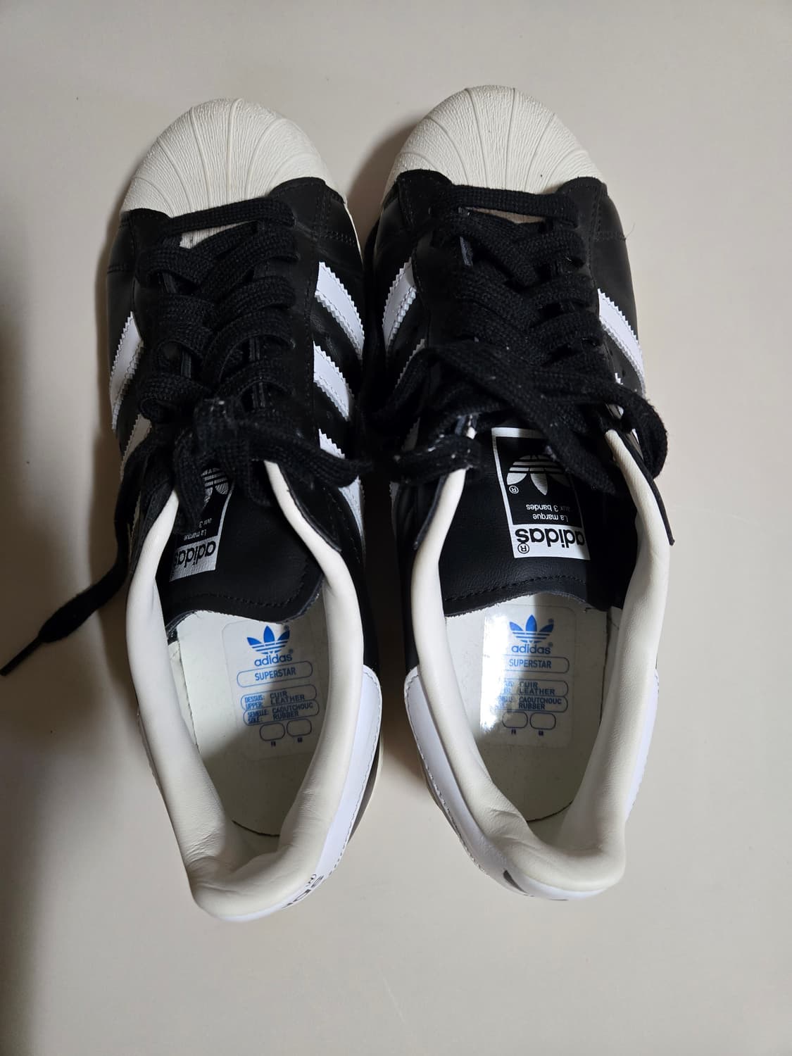 슈퍼스타 82 코어 블랙 ID5960 상품이미지4