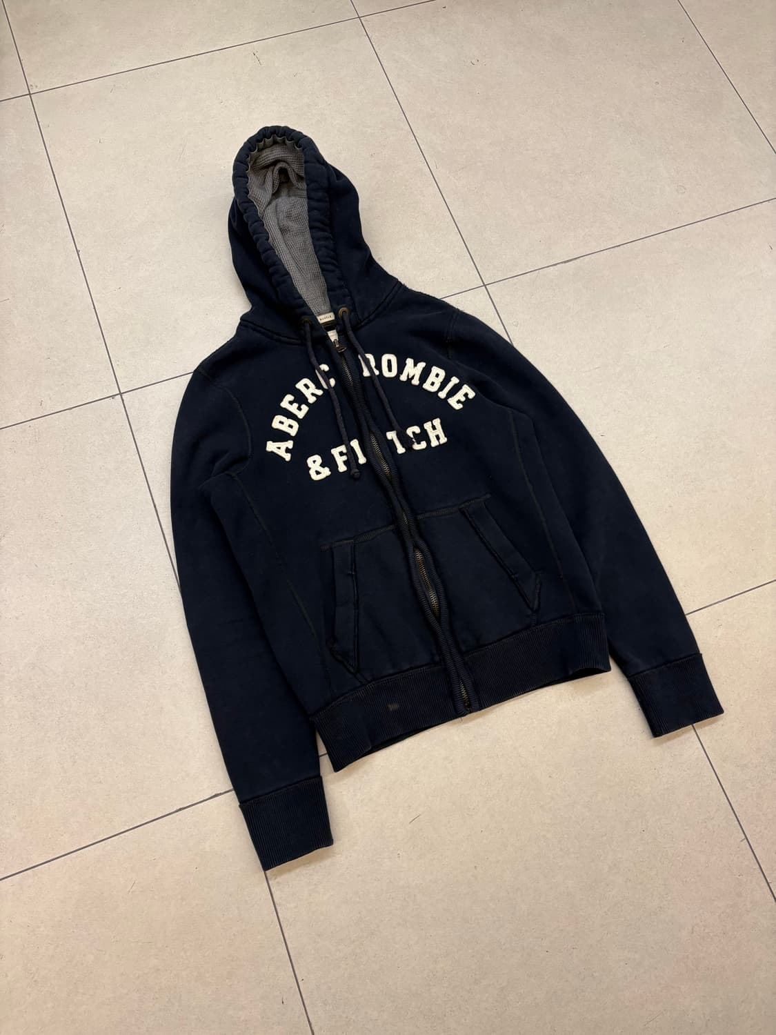 아베크롬비 피치 네이비 후드집업 상품이미지2