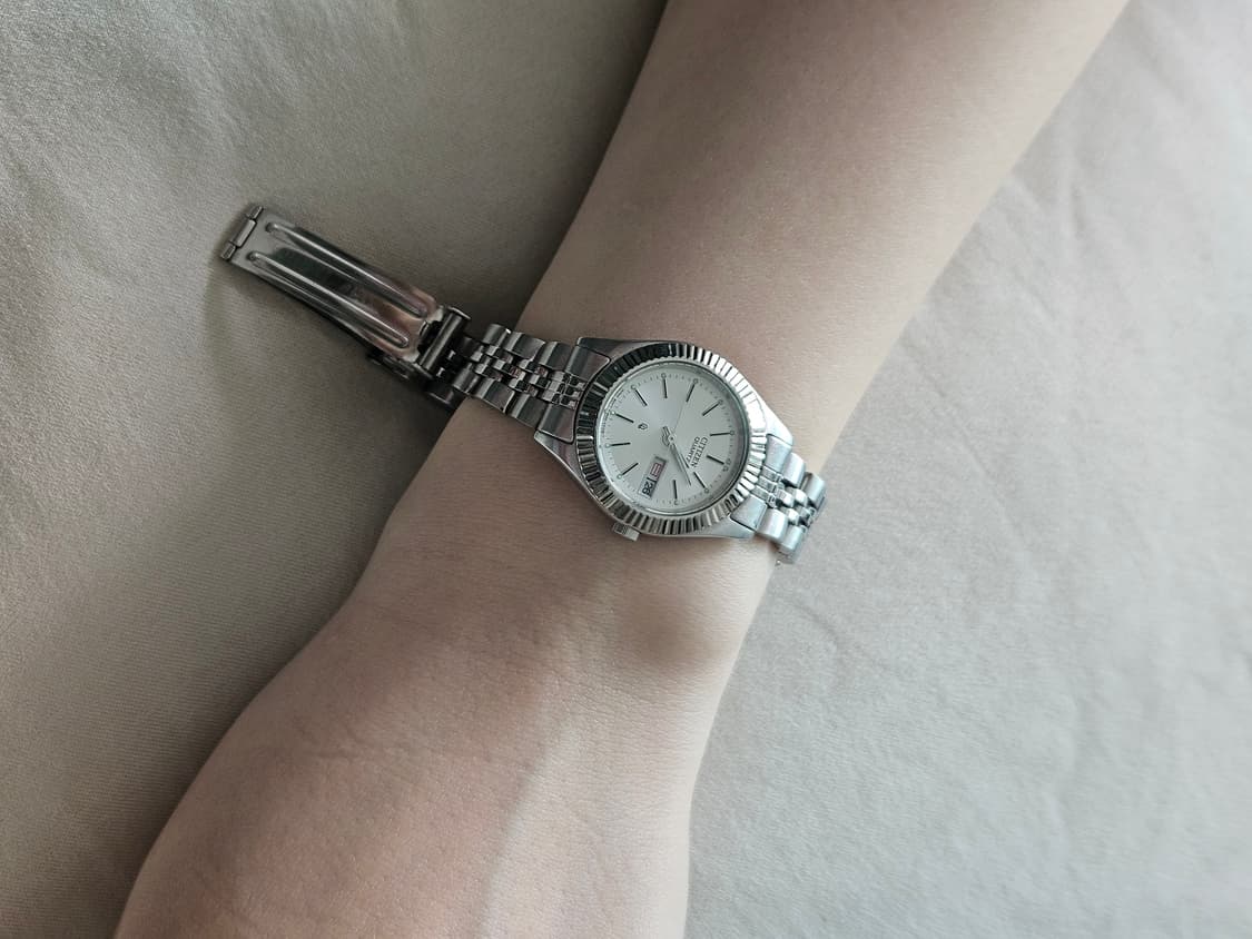 빈티지 시티즌 쿼츠 여성용 메탈 시계 상품이미지2