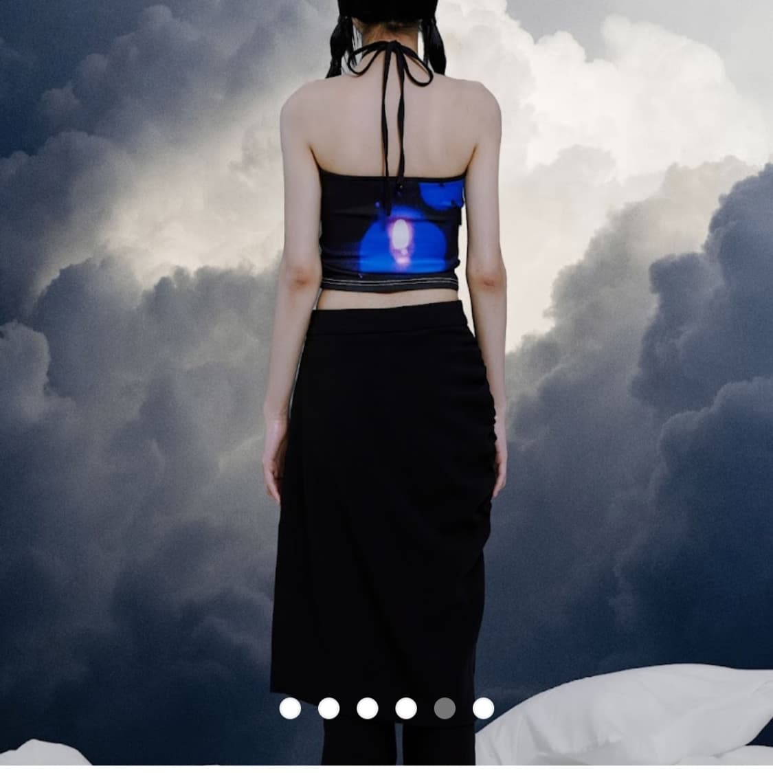 디와이도샵 Nights like this 홀터넥 탑 상품이미지2