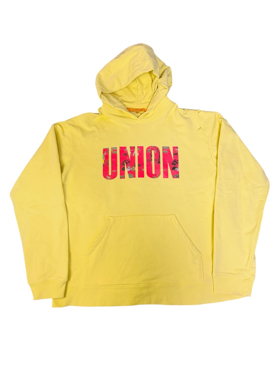 빈티지 UNION LA 유니온 la Harlem Toile 후드티 L 상품이미지1