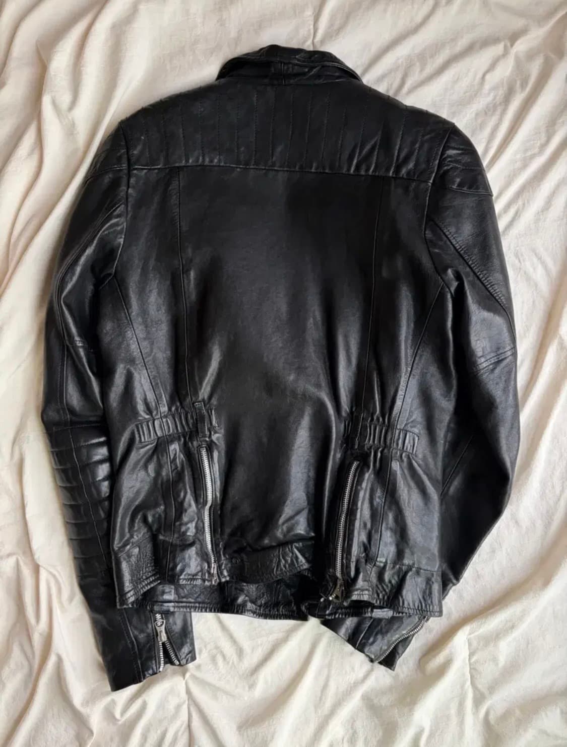 골든구스 램스킨 레더 자켓 상품이미지5